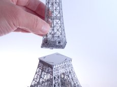 画像11: 1/1000 エッフェル塔（30cm高）ステンレス製キット (11)