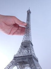 画像2: 1/1000 エッフェル塔（30cm高）ステンレス製キット (2)