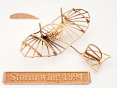 画像1: リリエンタールの強風型グライダー1894年式 (1)