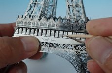 画像3: 1/1000 エッフェル塔オプションパーツ（ステンレス） (3)