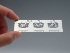 画像2: HOゲージ 現代の自転車セット（3台入） (2)