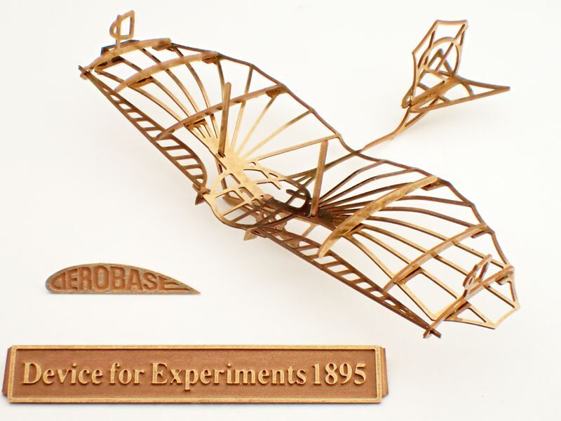 画像1: リリエンタールの実験用グライダー1895年式 (1)